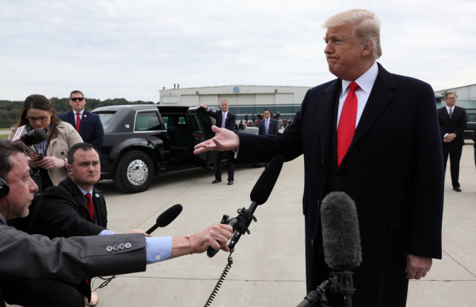 „Reuters“/„Scanpix“ nuotr./Donaldas Trumpas