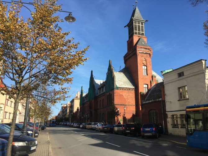 Aurelijos Jašinskienės/15min.lt nuotr./Klaipėdos senojo pašto pastatą siekiama išsaugoti miestiečiams.