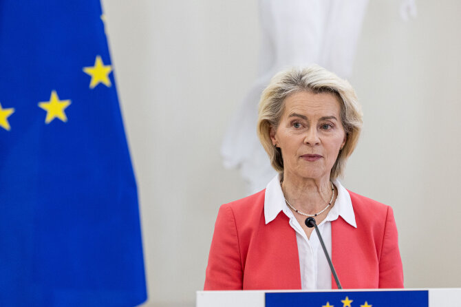 Pauliaus Peleckio / BNS nuotr./Ursula von der Leyen