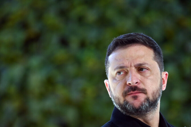 Volodymyras Zelenskis / SERGEI SUPINSKY / AFP
