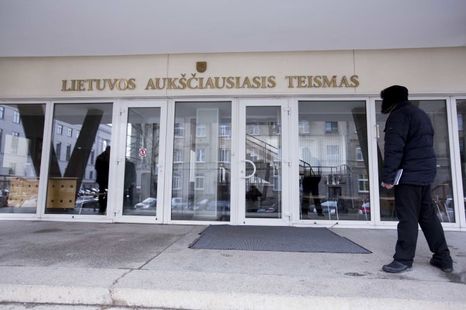 Irmanto Gelūno / BNS nuotr./Aukščiausiasis Teismas