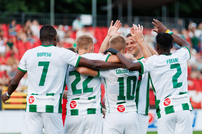 fkzalgiris.lt nuotr./Vilniaus „Žalgirio“ futbolininkai