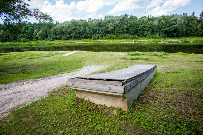 Vidmanto Balkūno / 15min nuotr./Punios mažųjų laivų prieplauka