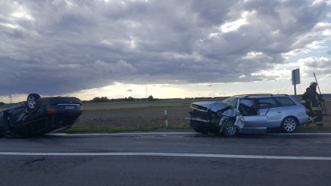 15min skaitytojo Vidmanto nuotr./Avarija Pasvalio rajone