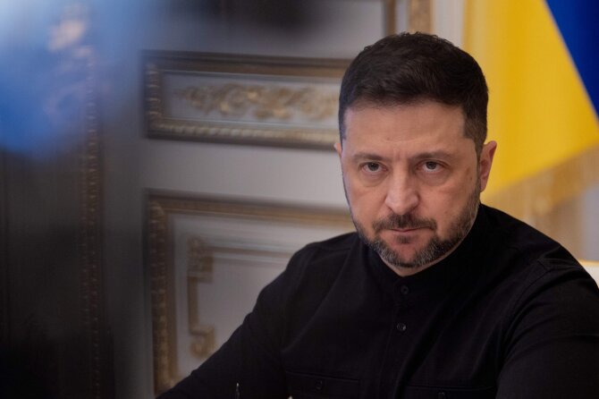 AFP/ „Scanpix“/Volodymyras Zelenskis