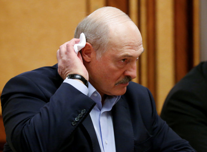 „Reuters“/„Scanpix“ nuotr./Aleksandras Lukašenka