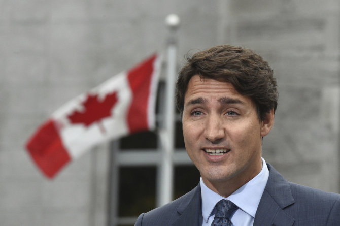 „Scanpix“/AP nuotr./Justinas Trudeau