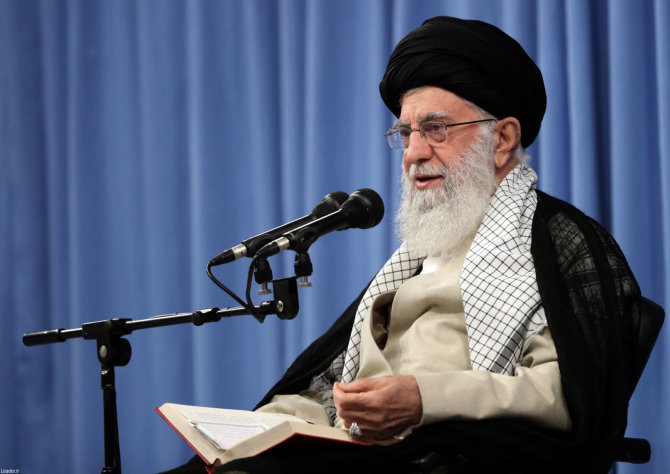 AFP/„Scanpix“ nuotr./Ali Khamenei