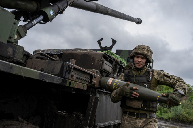 „Reuters“/„Scanpix“/Ukrainos karys prie Avdijivkos