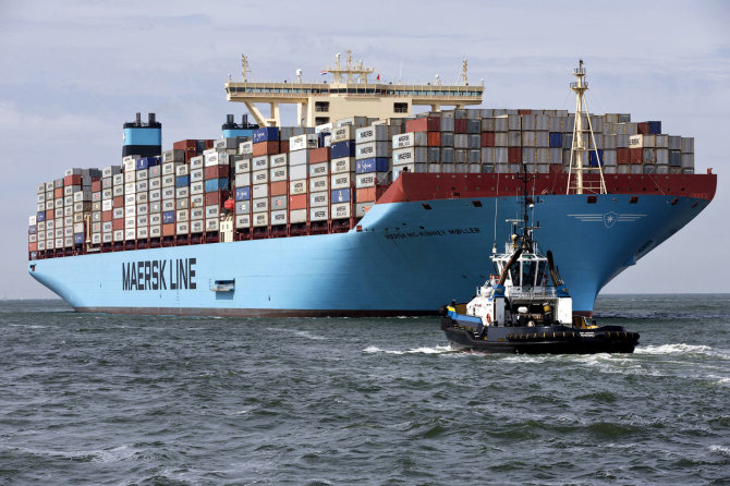 „Reuters“/„Scanpix“ nuotr./„A.P.Moller-Maersk“ laivas