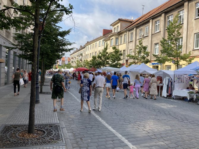 Aurelijos Jašinskienės/15min.lt nuotr./Jūros šventės mugė