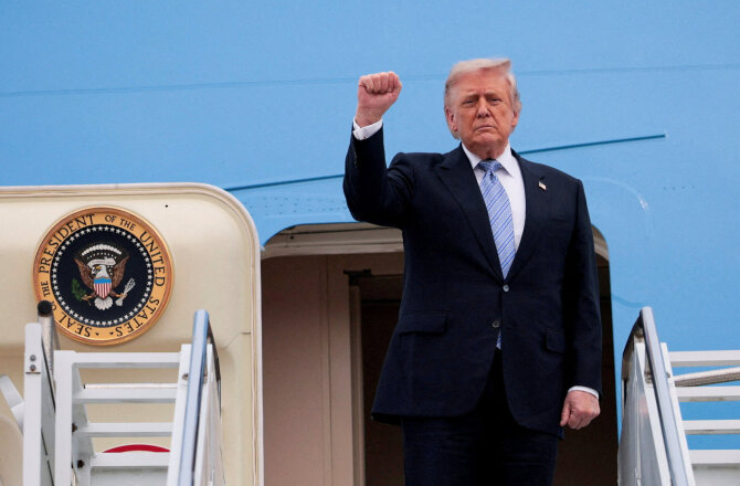 „Reuters“/„Scanpix“/Donaldas Trumpas