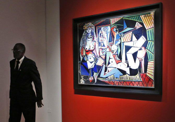 „Scanpix“/AP nuotr./Aukcionas dėl Pablo Picasso paveikslo