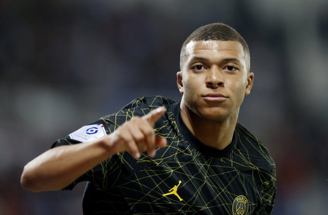 „Reuters“/„Scanpix“ nuotr./Kylianas Mbappe 