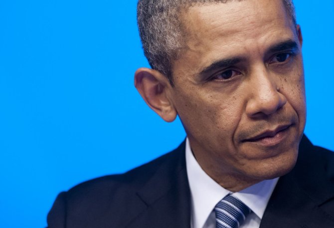 AFP/„Scanpix“ nuotr./Barackas Obama ES ir JAV viršūnių susitikime Briuselyje