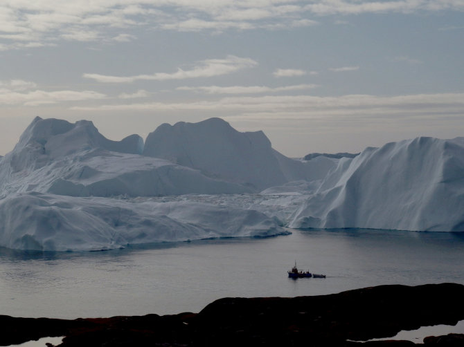 „Reuters“/„Scanpix“ nuotr./Grenlandijos ledynai
