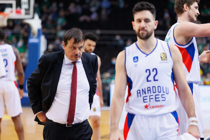 Eriko Ovčarenko / BNS nuotr./Kauno „Žalgiris“ – Stambulo „Anadolu Efes“