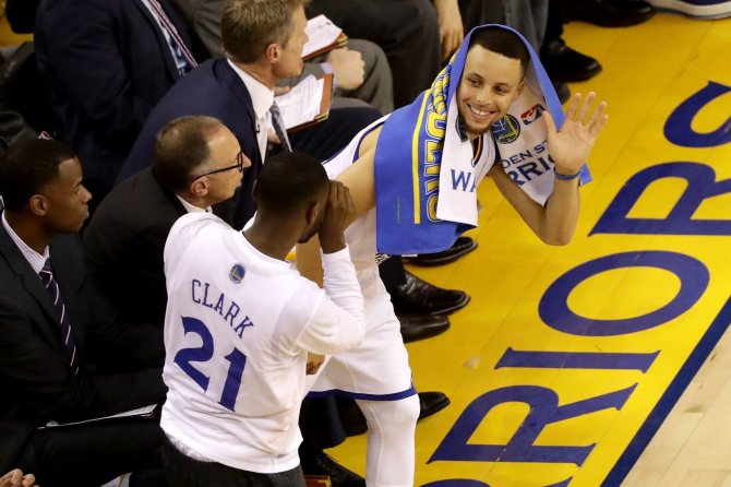 AFP/„Scanpix“ nuotr./Stephenas Curry