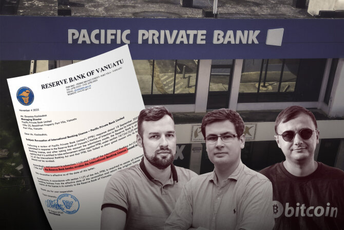 15min montažas/„Pacific Private Bank“ atšaukta licencija