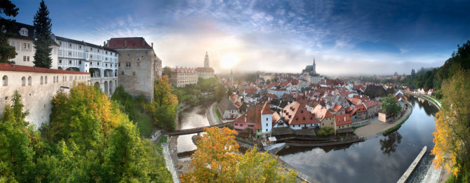 Česky Krumlov. fot. Aleš Motejl