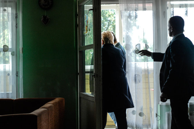 Jurgitos Narbutaitės nuotr./Dalia Grybauskaitė lankosi Vilimjampolės socialinės globos namuose