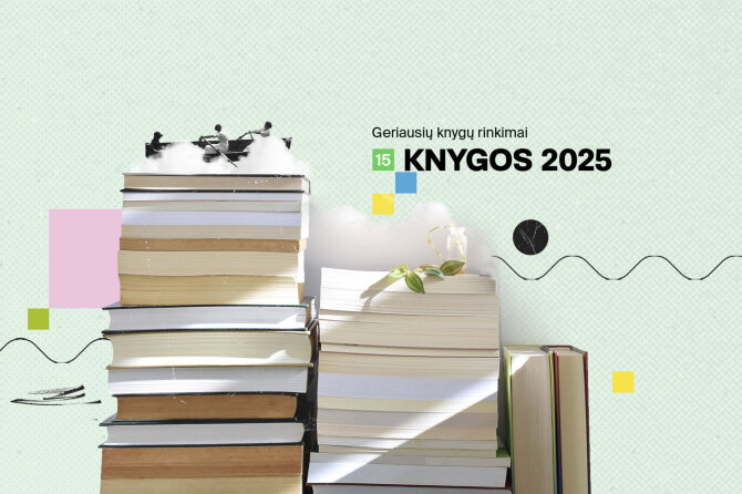 15min nuotr./15min geriausių knygų rinkimai 2025