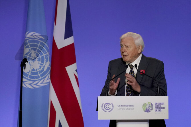 Davidas Attenborough / AP