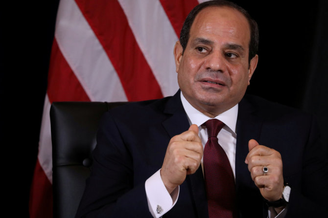 „Reuters“/„Scanpix“ nuotr./Abdel Fattahas al Sisi