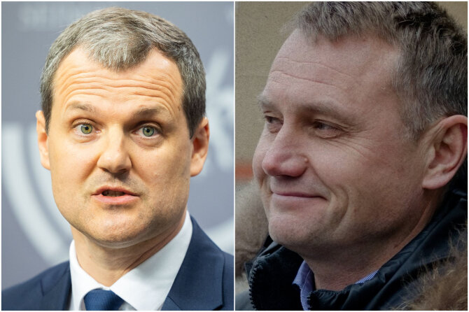 Donato Umbraso/lrytas ir 15min nuotr./Gintautas Paluckas ir verslininkas Darijus Vilčinskas