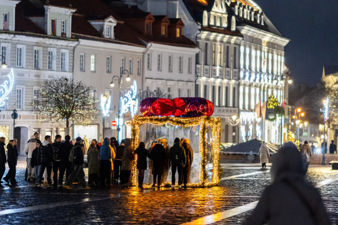 S.Lisausko nuotr./Kalėdiškiausios Vilniaus gatvės