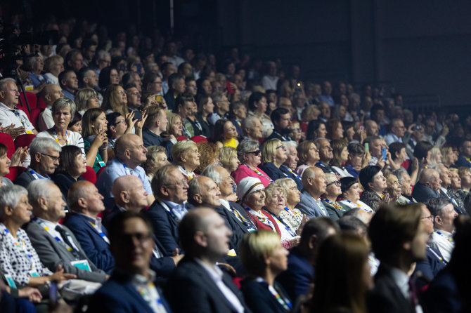 Gretos Skaraitienės / BNS nuotr./Tėvynės sąjungos – Lietuvos krikščionių demokratų (TS-LKD) šventinis suvažiavimas