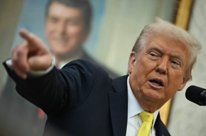 Donaldas Trumpas / ANDREW CABALLERO-REYNOLDS / AFP