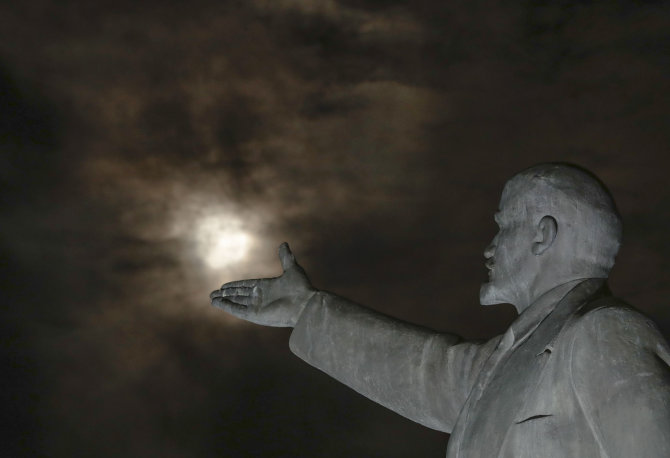 „Scanpix“/AP nuotr./Lenino statula