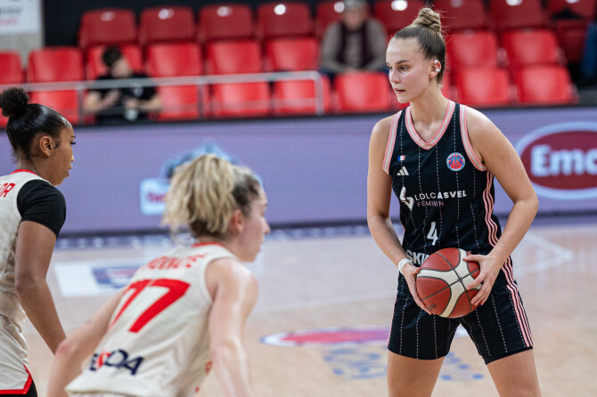 Pauliaus Peleckio / BNS nuotr./FIBA moterų Europos taurė: Vilniaus „Kibirkštis“ - Vilerbano ASVEL