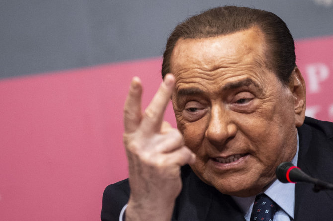 „Scanpix“ nuotr./Silvio Berlusconi