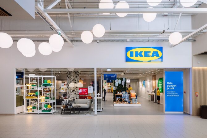 Bendrovės nuotr./„Ikea“ parduotuvė Estijoje