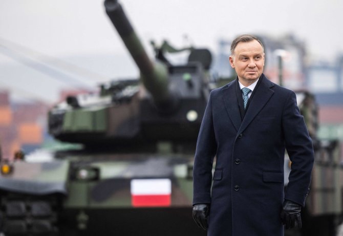 AFP/ „Scanpix“ nuotr./Andrzejus Duda