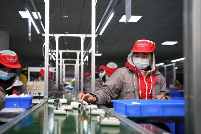 „Scanpix“ nuotr./Gamykla Kinijoje