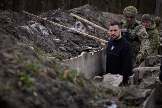 AFP/„Scanpix“ nuotr./Volodymyras Zelenskis