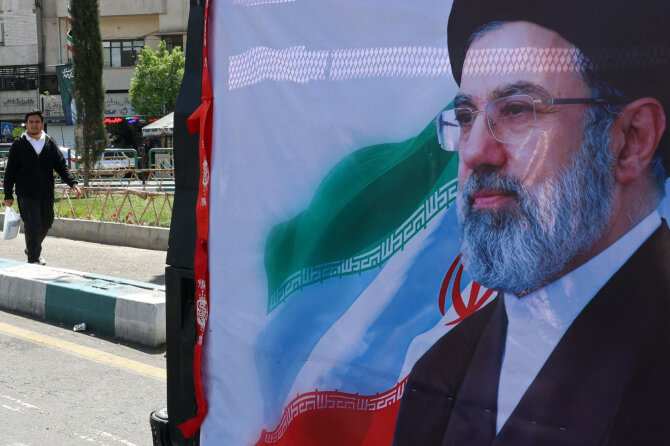 Mojtabos Khamenei atvaizdas / AFP