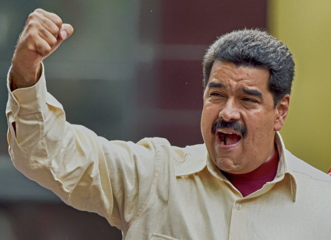 AFP/„Scanpix“ nuotr./Nicolas Maduro