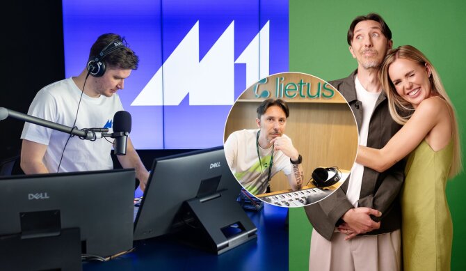 Radijo stotys M1 ir „Lietus“ /Archyvo nuotr.