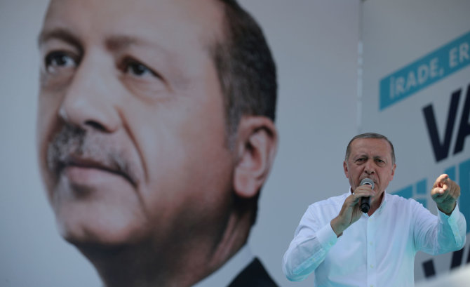 „Reuters“/„Scanpix“ nuotr./Recepas Tayyipas Erdoganas
