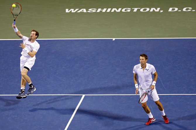 USA Today Sports/Andy Murray ir Danielis Nestoras