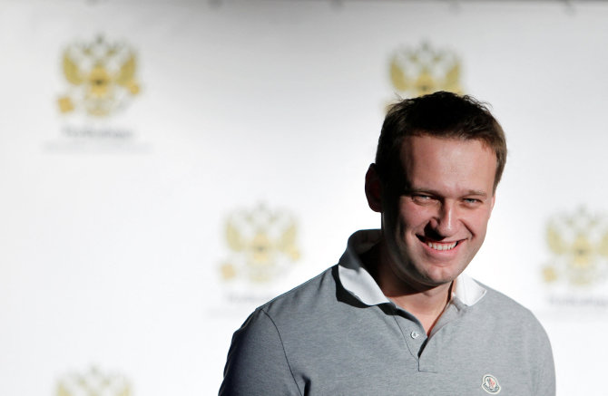 „Scanpix“/„Reuters“ nuotr./Aleksejus Navalnas 2012 metais