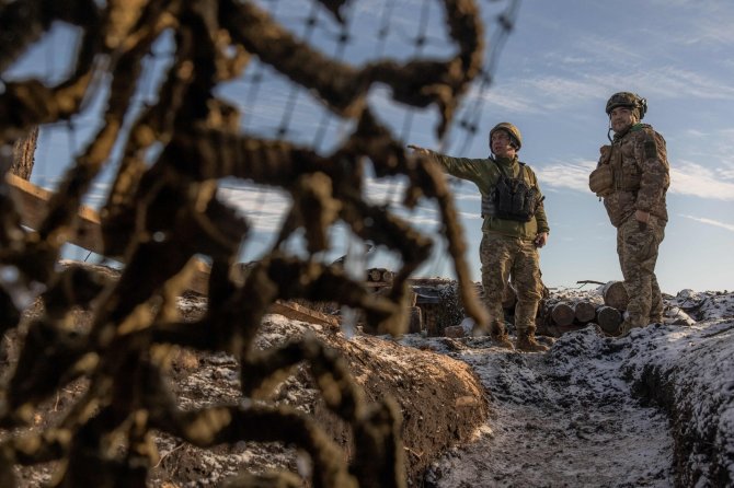 AFP/„Scanpix“ nuotr./Karas Ukrainoje