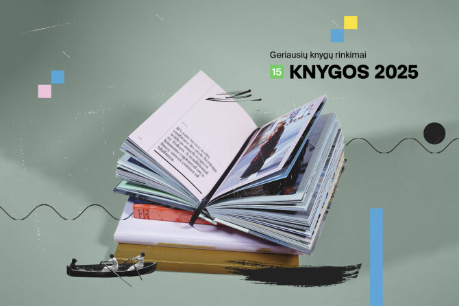 15min nuotr./15min geriausių knygų rinkimai 2025