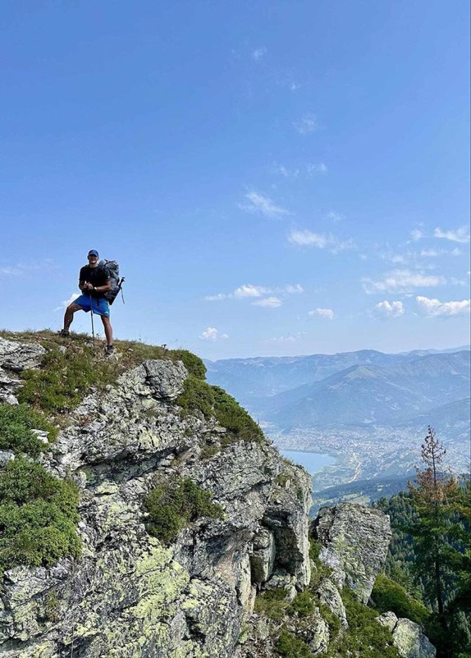 Asmeninė nuotr./Žygis Balkanų viršukalnėmis