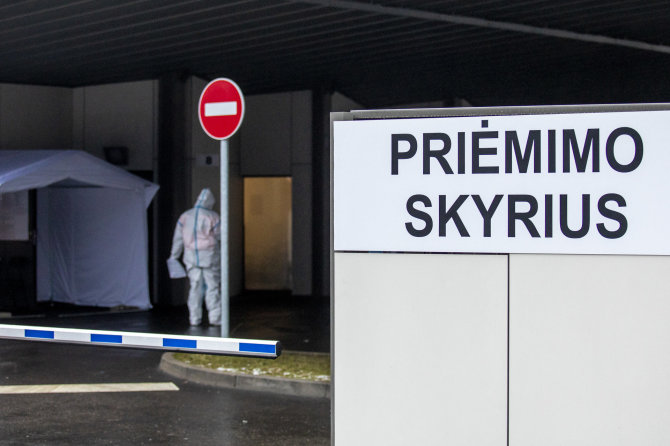 Luko Balandžio / 15min nuotr./Santarų klinikų priėmimo skyrius