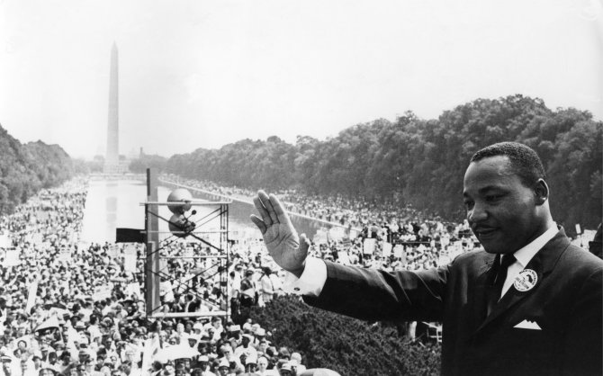 „Scanpix“ nuotr./Martinas Lutheris Kingas jaunesnysis Vašingtone
